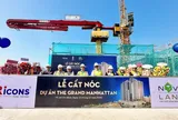The Grand Manhattan tăng tốc về đích, chính thức cất nóc tháp cuối cùng