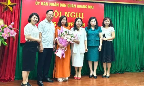 Trường Mầm non Hoàng Văn Thụ: Cô giáo Nguyễn Thị Hương - Phó Hiệu trưởng, Chủ tịch công đoàn, năng động, tâm huyết và sáng tạo