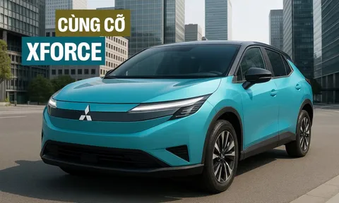 Mitsubishi sắp có SUV mới ngang cỡ Xforce, chạy điện hơn 480km/sạc, dùng công nghệ Nissan, bán năm sau
