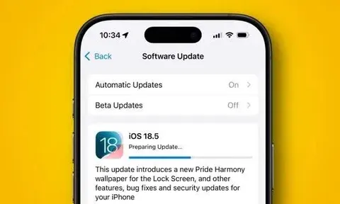 Cập nhật ngay iOS 18.5 để sửa lỗi bảo mật trên điện thoại