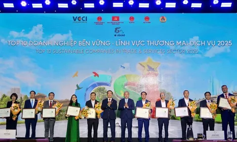 AEON Việt Nam 3 năm liền vào top 3 doanh nghiệp bền vững ngành thương mại - dịch vụ