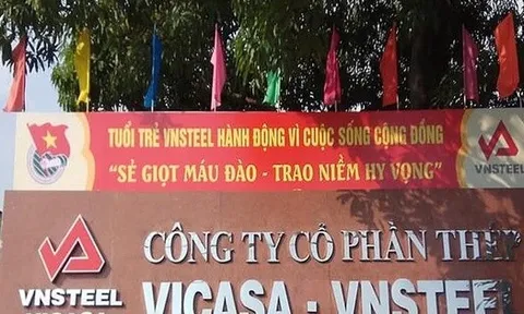 Biến động thượng tầng tại Thép Vicasa - VNSteel