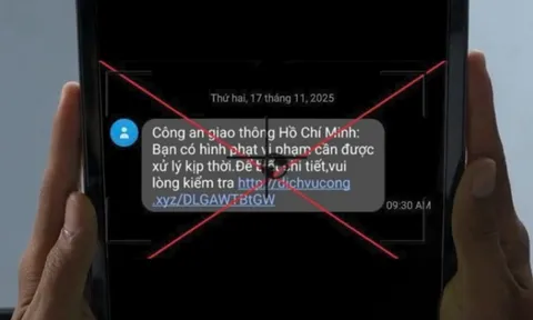 Mất hàng trăm triệu đồng vì tin nhắn phạt nguội lừa đảo