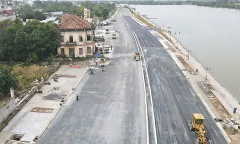 Đường ven sông Đồng Nai sắp thông xe