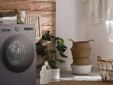 LG ra mắt máy giặt sấy AI thế hệ mới: Có khả năng ghi nhớ thói quen của người dùng, mô phỏng cả giặt tay