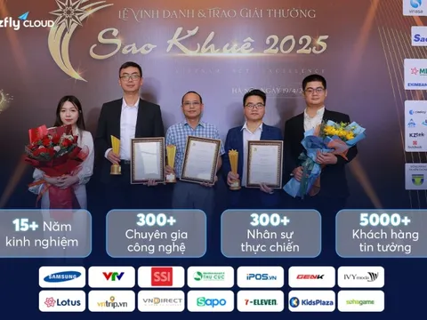 Bộ ba giải pháp Bizfly Cloud Server, Bizfly CDN, Bizfly Kubernetes Engine được vinh danh tại lễ trao giải Sao Khuê 2025