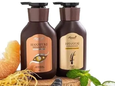 Thu hồi, tiêu hủy dầu gội Hanayuki chứa chất không có trong công bố