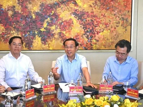 Lãnh đạo TP HCM và tỉnh Bà Rịa - Vũng Tàu làm việc với Công ty TNHH Dự án Hồ Tràm