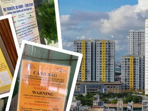 Thông tin mới về việc cấm kinh doanh cho thuê căn hộ ngắn ngày ở chung cư