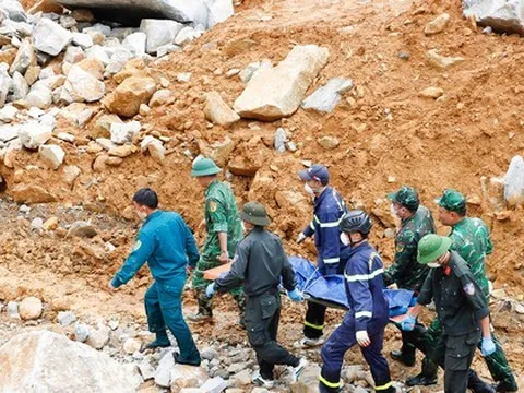Mới nhất vụ sạt lở công trường thủy điện tại Lai Châu