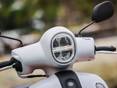 Xe ga siêu tiết kiệm xăng của Yamaha về đại lý: Trang bị vượt Honda Vision, động cơ hybrid - giá chỉ 35 triệu đồng