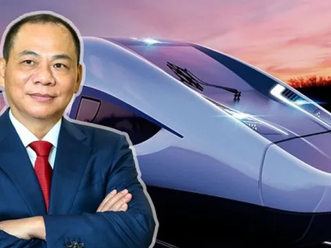 Bộ Xây dựng cho ý kiến về Dự án đường sắt tốc độ cao 153.000 tỷ đồng nối hai siêu dự án của tỷ phú Phạm Nhật Vượng do Vinspeed đề xuất