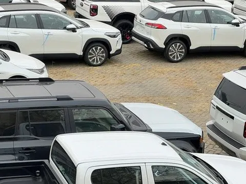 Cận cảnh lô xe gần 2.100 chiếc vừa cập cảng TPHCM