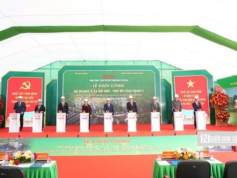 Quảng Ngãi khởi công dự án nhà ở xã hội HUD với gần 300 căn hộ