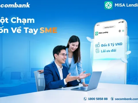 Sacombank hợp tác cùng MISA mở rộng cơ hội tiếp cận vốn, đồng hành doanh nghiệp SMEs