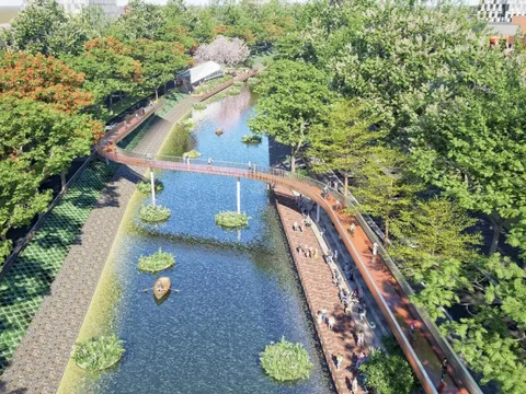 Sun Group bắt tay hai đối tác hàng đầu thế giới phát triển dự án công viên tuyến hai ven sông Tô Lịch