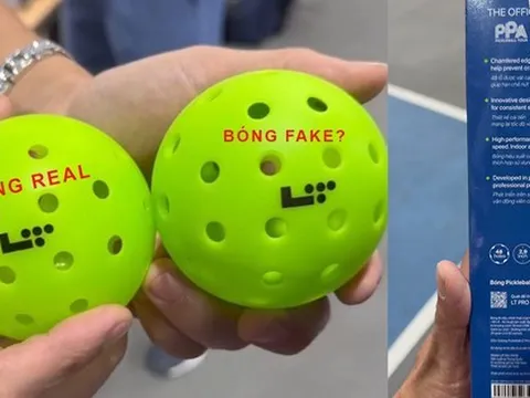 Drama: Bóng Pickleball "hot hit" mới về Việt Nam nhưng dính nghi vấn bóng fake?