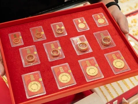 Tối 3-2, giá vàng miếng SJC, vàng nhẫn tăng nhanh