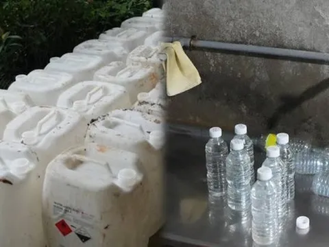 Giật mình hơn 60.000 lít giấm giả pha từ axit công nghiệp với nước lã: Sức khỏe người tiêu dùng bị đe dọa thế nào?