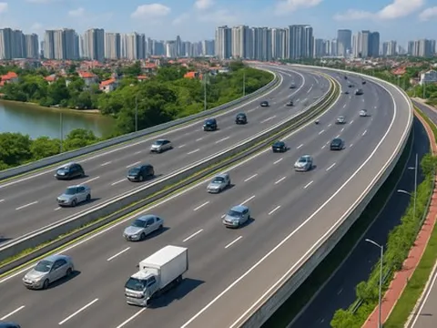 Trong 25 năm nữa, Hà Nội sẽ có thêm 3 tuyến vành đai với tổng chiều dài 417 km, đi qua 7 địa phương lân cận